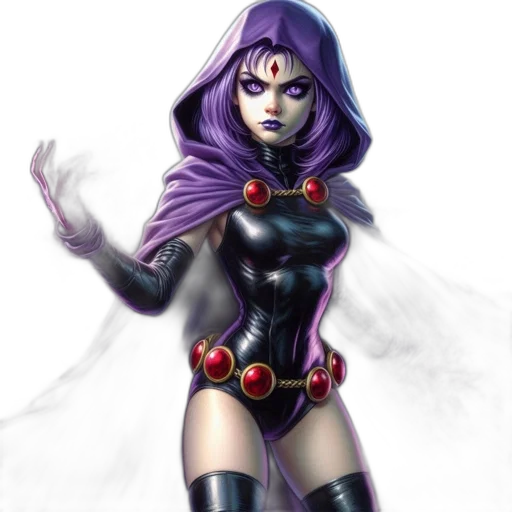 comic book art, concept art, fantasy art, 3d render transparent PNG cut-out