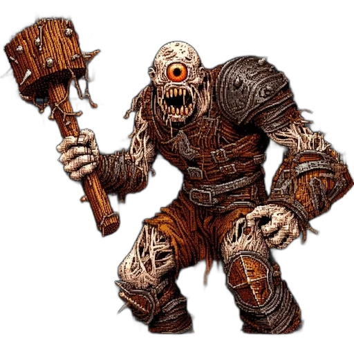 creature, staff, weapon, concept art transparent PNG cut-out