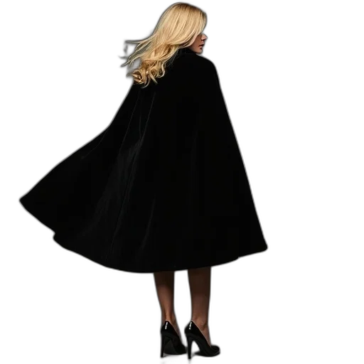 dress, jacket, concept art, dark transparent PNG cut-out