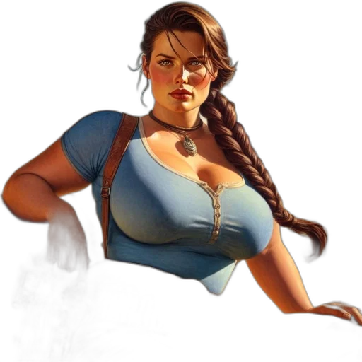 dress, staff, jewelry, face transparent PNG cut-out