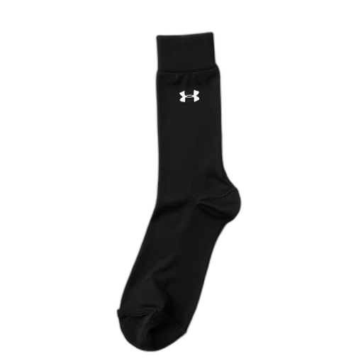 shoes, single, black, sock transparent PNG cut-out