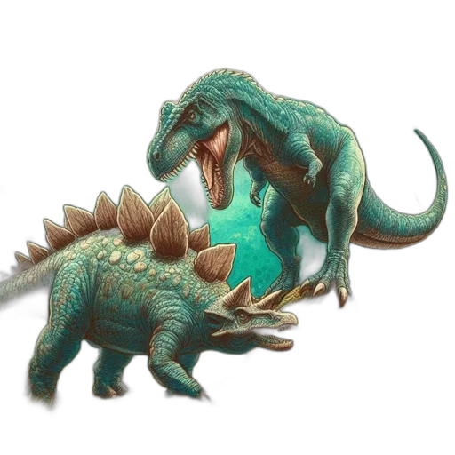 dragon, creature, animal, staff transparent PNG cut-out