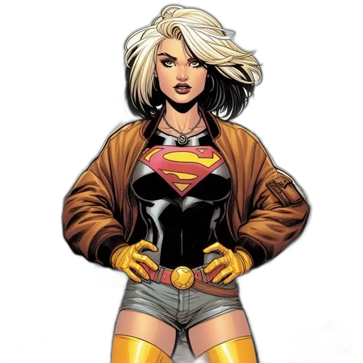 jacket, comic book art, concept art, cartoon transparent PNG cut-out