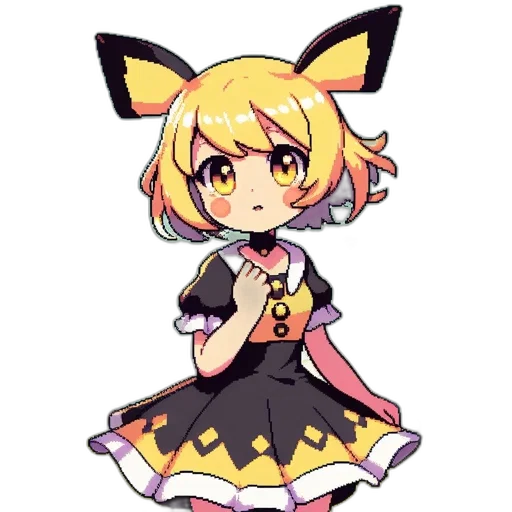 staff, dress, creature, animal transparent PNG cut-out