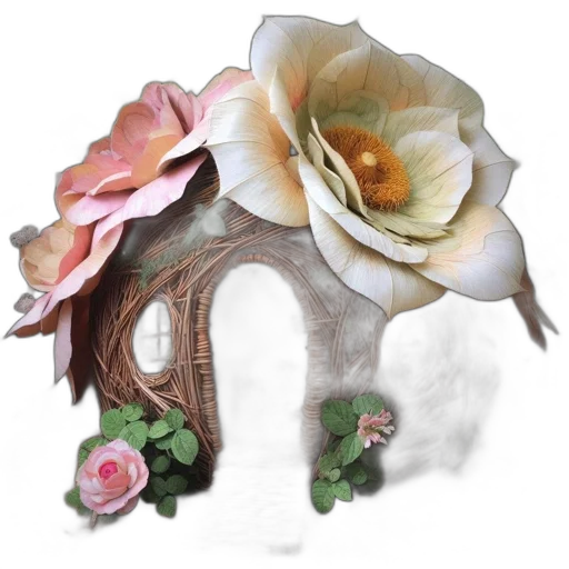 crown, flower, hat, jewelry transparent PNG cut-out