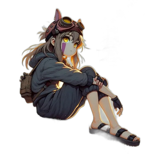 jacket, crown, creature, animal transparent PNG cut-out