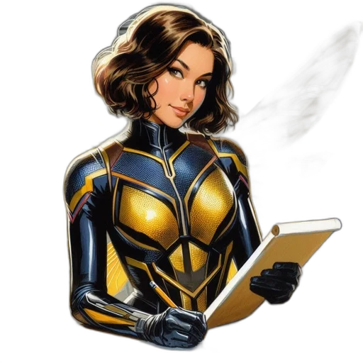 comic book art, concept art, cartoon, fantasy art transparent PNG cut-out