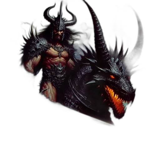 dragon, creature, animal, weapon transparent PNG cut-out