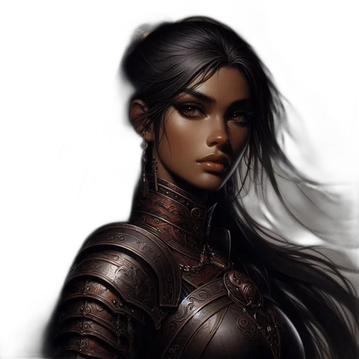 face, dragon, sword, fantasy art transparent PNG cut-out