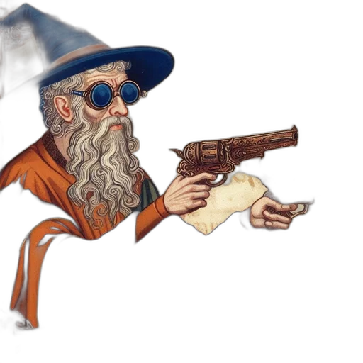 staff, weapon, hat, sword transparent PNG cut-out