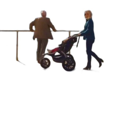 staff, robot, car, umbrella transparent PNG cut-out