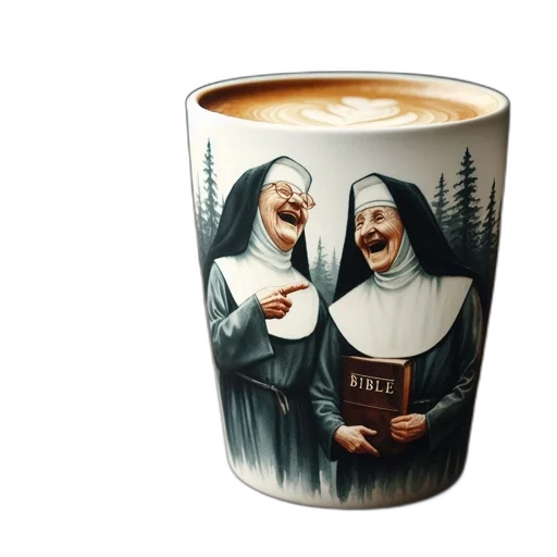 photorealistic, 3d render, ceramic, mug transparent PNG cut-out
