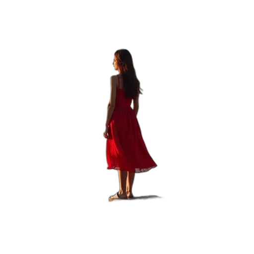 dress, staff, umbrella, jacket transparent PNG cut-out
