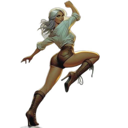 concept art, comic book art, fantasy art, pixel art transparent PNG cut-out