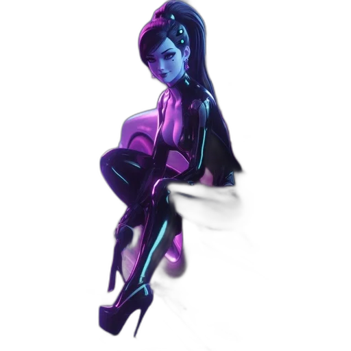 dress, robot, staff, shoes transparent PNG cut-out