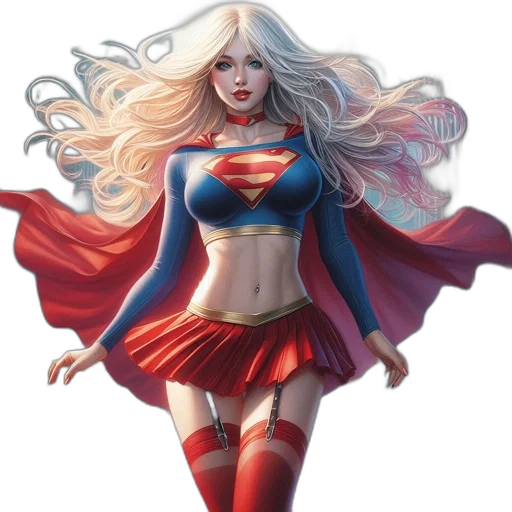 comic book art, concept art, fantasy art, cartoon transparent PNG cut-out
