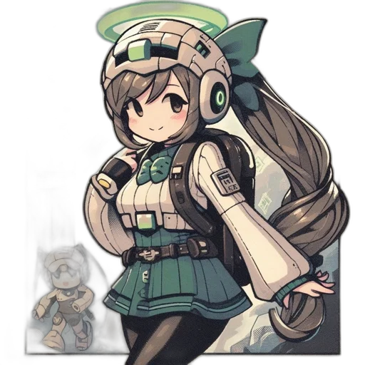 staff, robot, creature, weapon transparent PNG cut-out