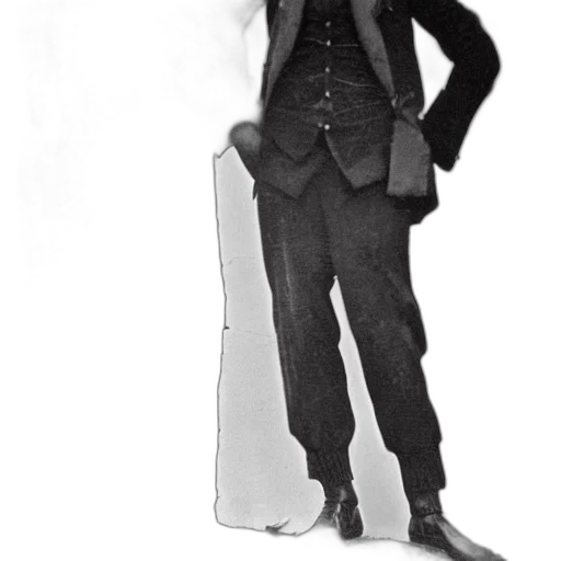 staff, jacket, robot, hat transparent PNG cut-out