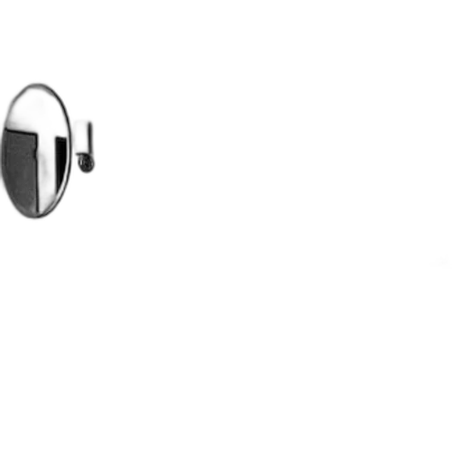 robot, mask, face, minimalist transparent PNG cut-out