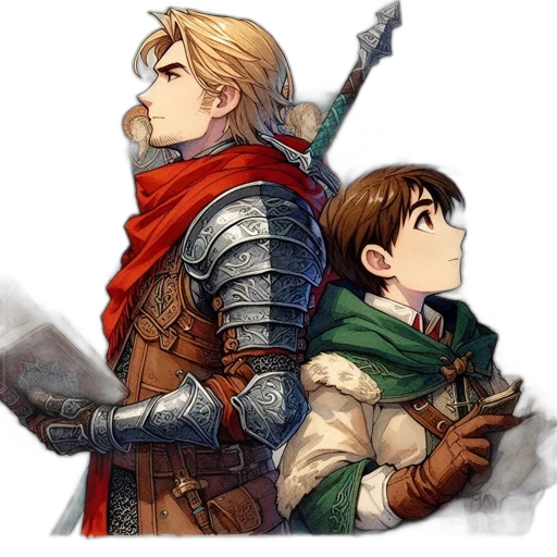sword, weapon, staff, fantasy art transparent PNG cut-out