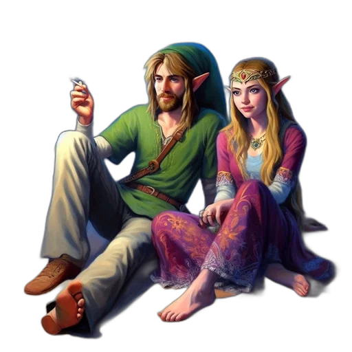 fantasy art, concept art, pixel art, comic book art transparent PNG cut-out