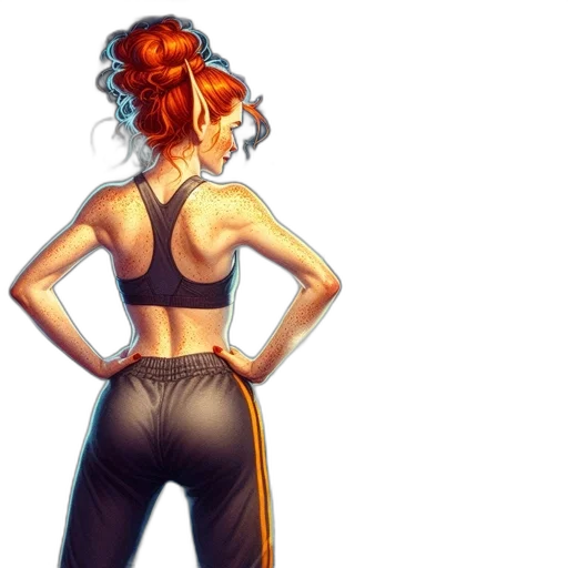 jacket, concept art, watercolor, cyberpunk transparent PNG cut-out