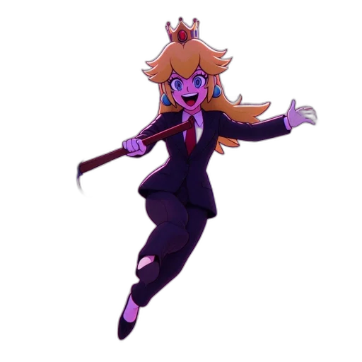 crown, staff, weapon, creature transparent PNG cut-out