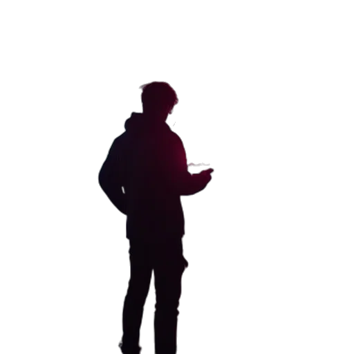 jacket, staff, robot, face transparent PNG cut-out