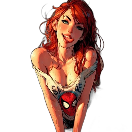 dress, comic book art, concept art, pixel art transparent PNG cut-out