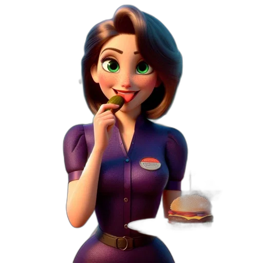 staff, food, dress, robot transparent PNG cut-out