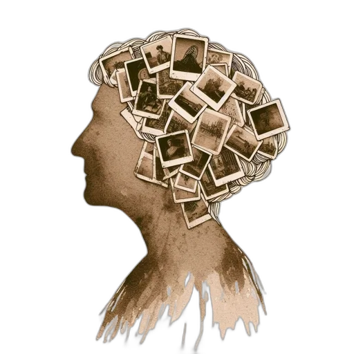 crown, hat, hair, face transparent PNG cut-out