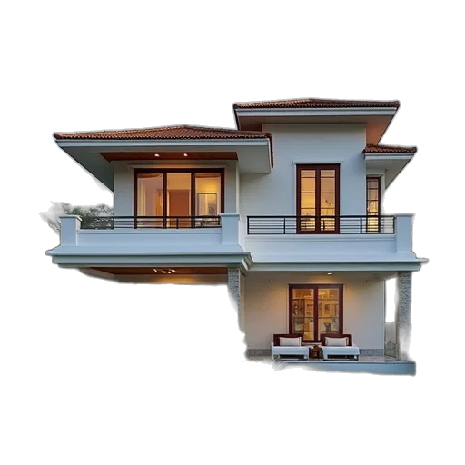 building, furniture, 3d render, photorealistic transparent PNG cut-out