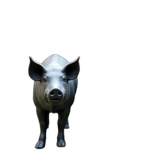 animal, mask, creature, 3d render transparent PNG cut-out