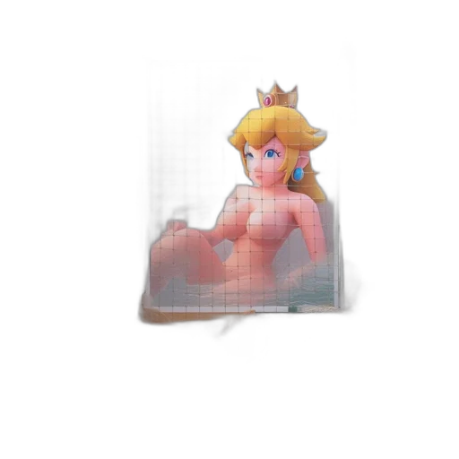 crown, dress, creature, robot transparent PNG cut-out