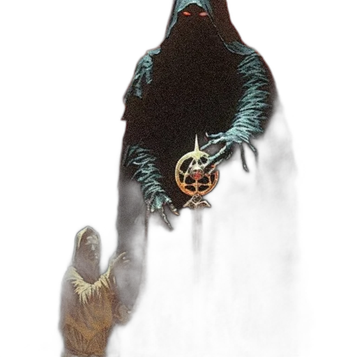 creature, mask, staff, animal transparent PNG cut-out