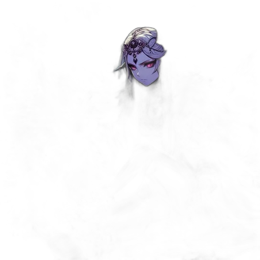 mask, crown, face, creature transparent PNG cut-out