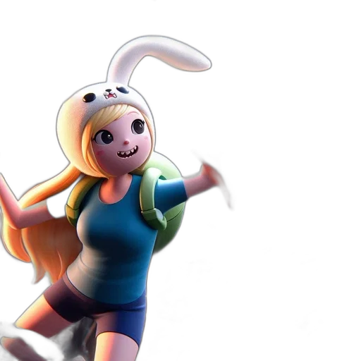 3d render, concept art, pixel art, cartoon transparent PNG cut-out