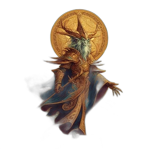 dragon, staff, jewelry, creature transparent PNG cut-out