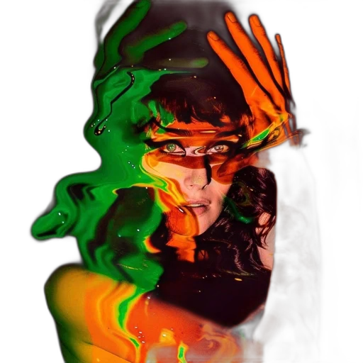 mask, face, creature, crown transparent PNG cut-out