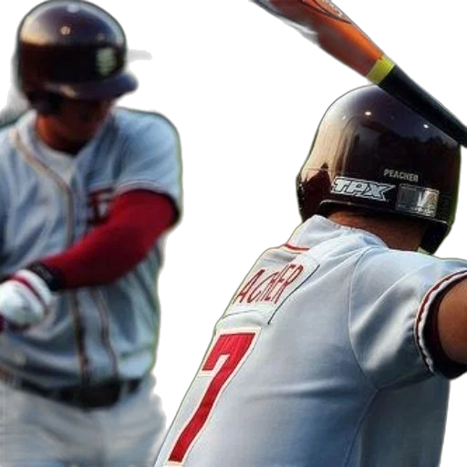 baseball, player, number, his transparent PNG cut-out
