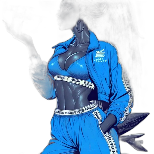 jacket, staff, dragon, robot transparent PNG cut-out