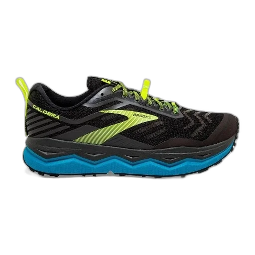 shoes, black, blue, brooks transparent PNG cut-out