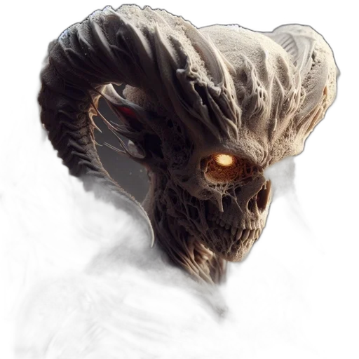 creature, dragon, mask, face transparent PNG cut-out