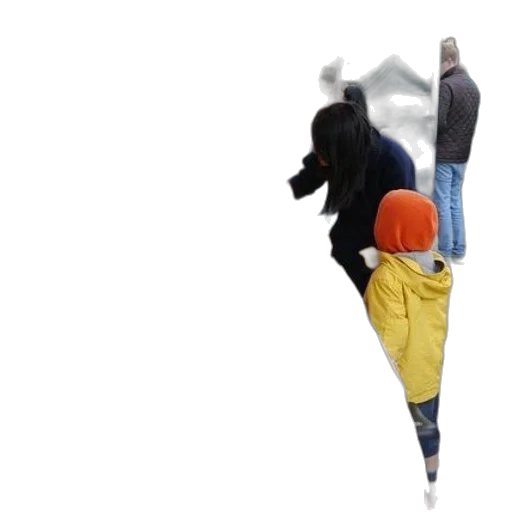 umbrella, jacket, staff, hat transparent PNG cut-out