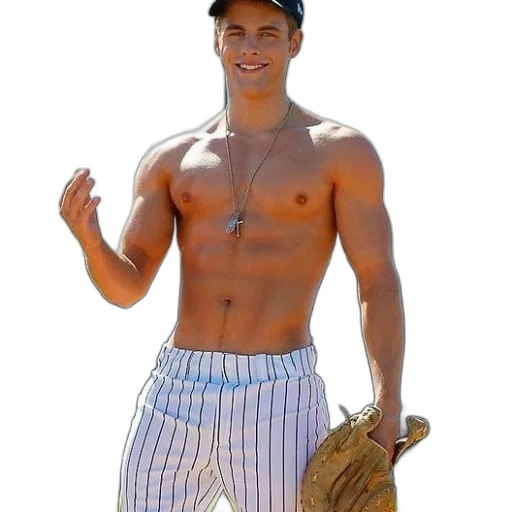 creature, shirtless, man, wearing transparent PNG cut-out