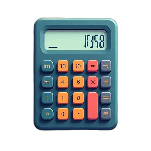 weapon, 3d render, age, calculator transparent PNG cut-out