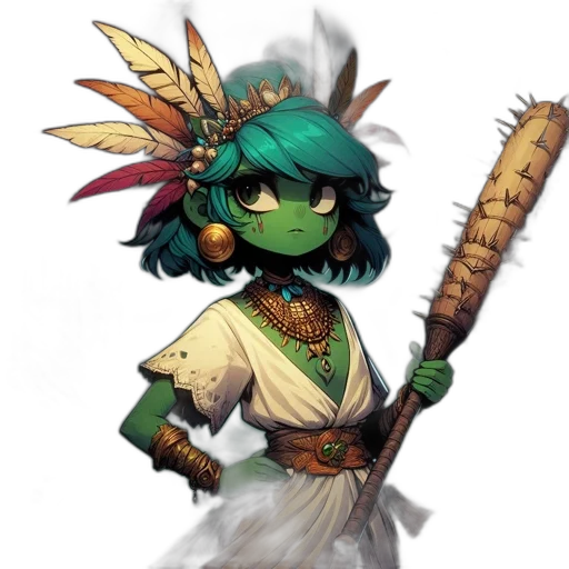 staff, weapon, sword, fantasy art transparent PNG cut-out
