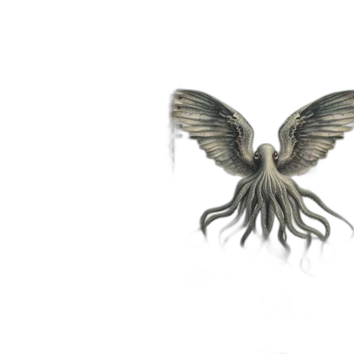 creature, hair, dragon, animal transparent PNG cut-out
