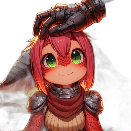 dragon, weapon, sword, robot transparent PNG cut-out