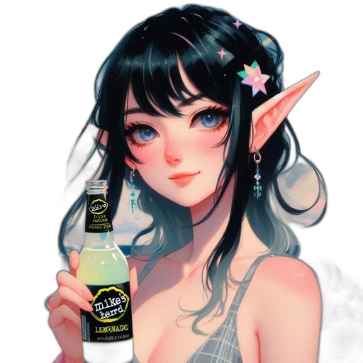 bottle, dragon, fantasy art, concept art transparent PNG cut-out